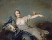 Jjean-Marc nattier Marie-Anne de Nesle, Marquise de La Tournelle, Duchesse de Chateauroux oil